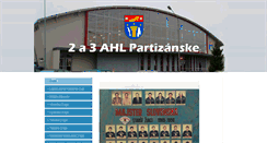 Desktop Screenshot of ahlpe.sk